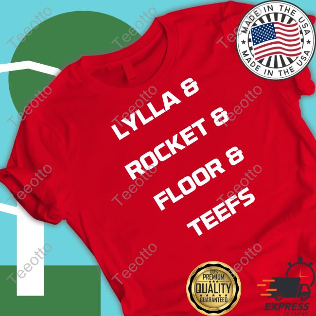 Lylla & Rocket & Floor & Teefs T Shirt James Gunn